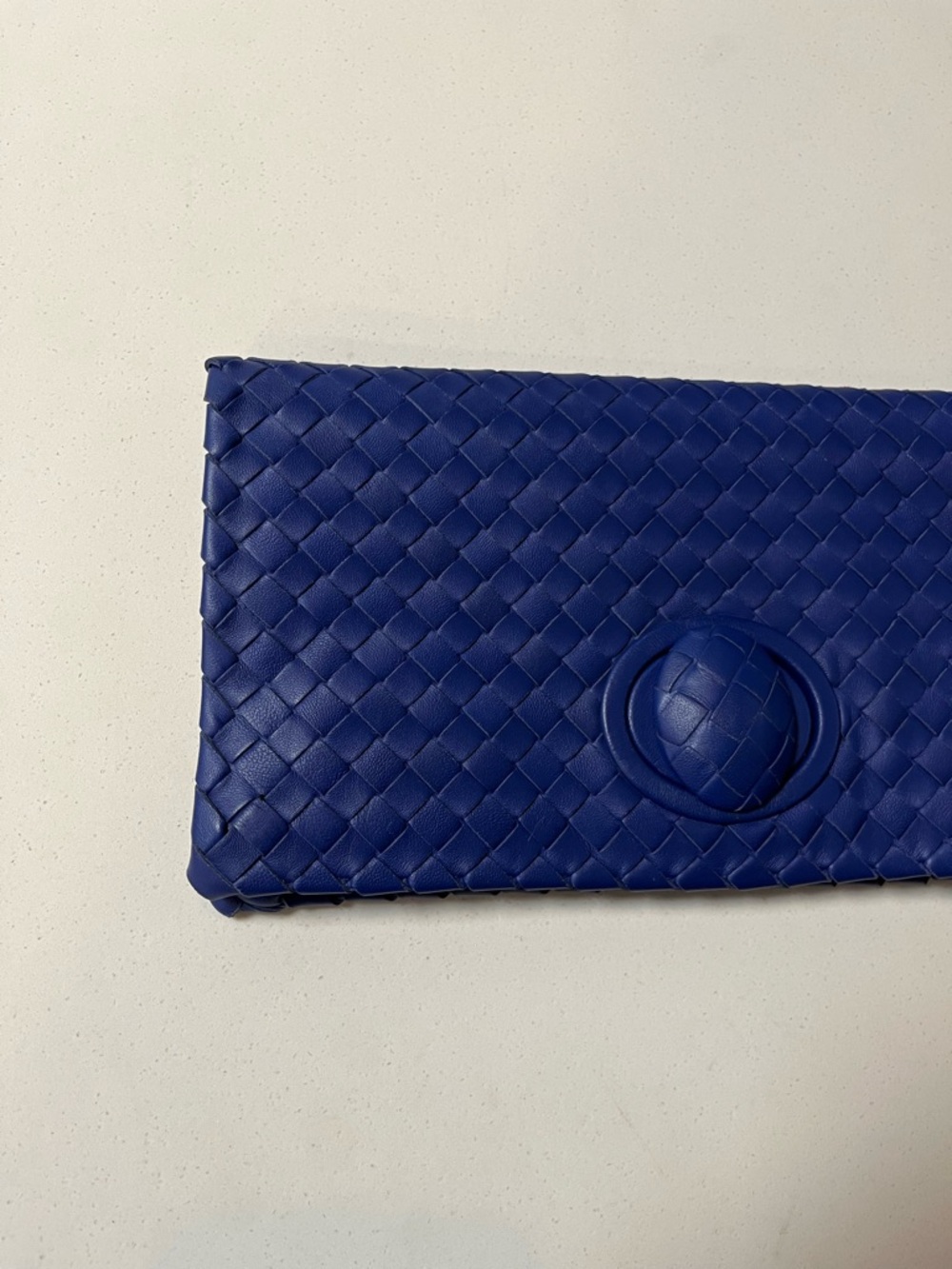 Bottega Veneta Nappa Intrecciato Lambskin Turn Lock Clutch Bag - Picture 6 of 14